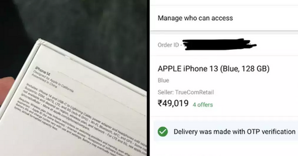 Mua hàng online và cái kết hơn cả mong đợi: Đặt iPhone 13 nhưng được giao nhầm thành iPhone 14
