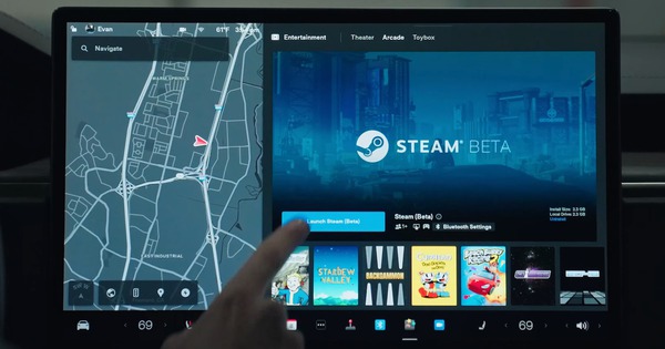 Elon Musk successfully integrated Steam into Tesla cars, putting thousands of games on new Model S and Model X electric cars