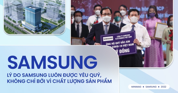The reason Samsung is always loved, not only because of product quality