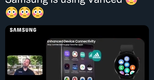 Youtube Vanced is so good that Samsung was also “caught red” using it?