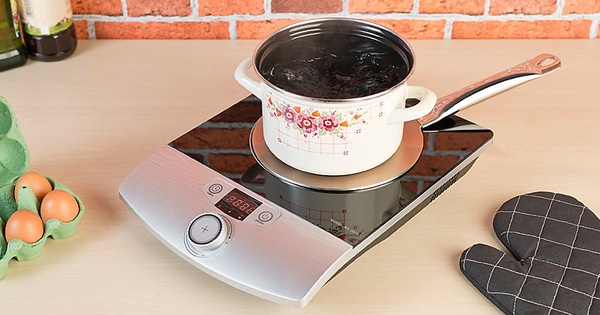 This smart accessory will help the induction cooker “weigh” all types of pots and pans, priced from only 299K VND