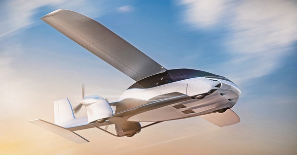 This is a super car that can transform into an airplane in just 3 minutes