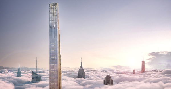 Looks like a super thin building in the US, but it’s actually a super building