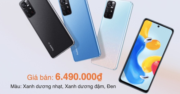 Xiaomi again “brings” another Redmi Note 11 in Vietnam, priced at 6.5 million