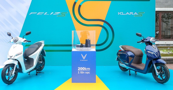 VinFast launches 5 electric motorcycle models capable of traveling nearly 200km on a single charge