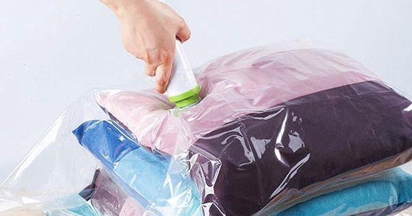 Summer is here, buy a vacuum bag to store blankets, thick clothes to tidy up