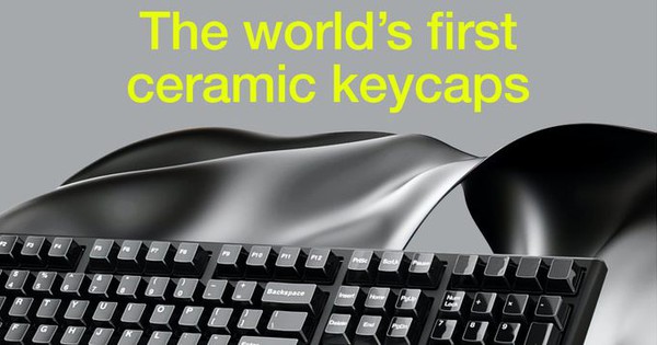 Forget about plastic, this is the world’s first ceramic mechanical keyboard keycap set