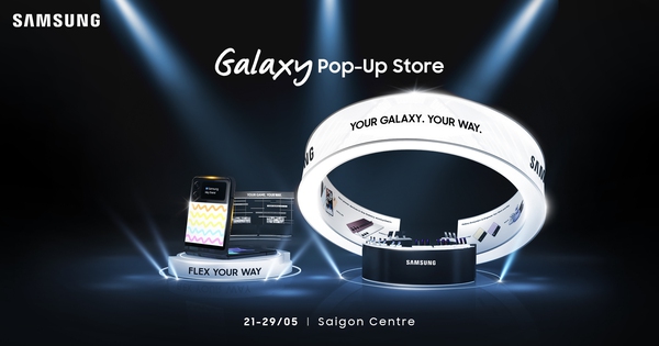 Launching the first Galaxy Pop-up Store experience in Vietnam