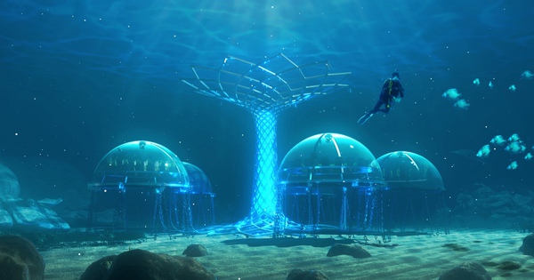 Nemo Garden, a vegetable farm under the sea