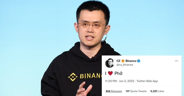 The world’s richest cryptocurrency billionaire CZ comes to Vietnam, expressing “I Love Pho”