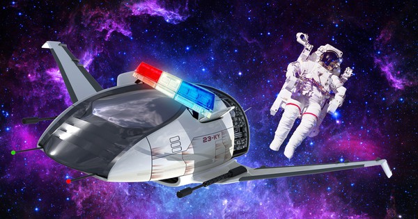 America cherishes the ambition to become a police officer in space