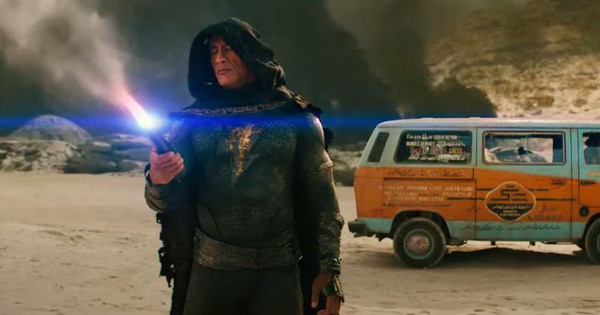 Impressive “The Rock” catches rockets in the first Black Adam trailer