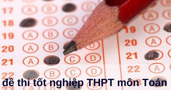 Candidates in Da Nang posted questions online, causing the math problem of the high school graduation exam 2022