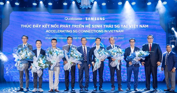 Qualcomm và Samsung dẫn đầu trong việc thúc đẩy 5G tại Việt Nam