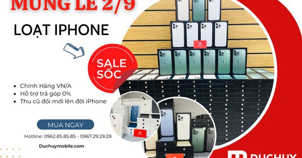 Giảm giá lớn 2/9: iPhone 11, 12, 13 Pro Max giảm 2,9 triệu, Galaxy S22 Ultra, Tab S8 Ultra giá sốc