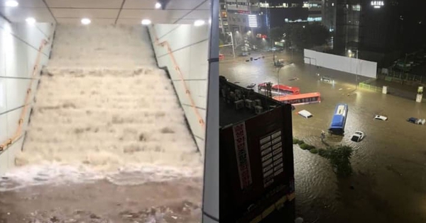 Seoul ‘all around is water’ during the heaviest rain in 80 years, many people had to leave their homes