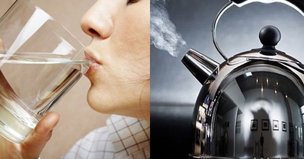 How to drink cooled boiled water properly?  If you look at it with a microscope, it will be clear