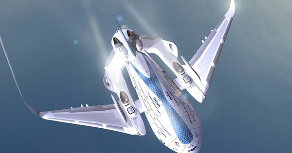 Siêu máy bay 3 tầng của tương lai: Hình dạng như cá voi, có cánh tự hàn gắn khi hỏng, chở được 800 khách