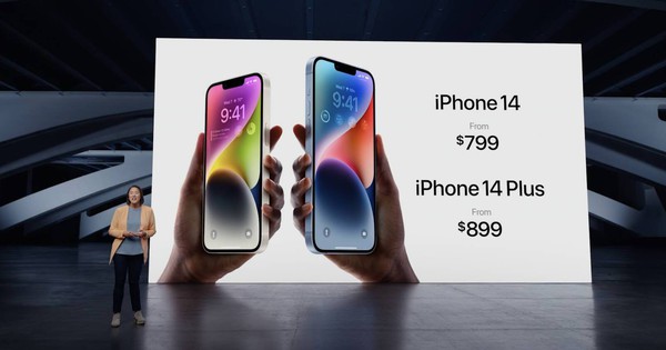 iPhone 14 và iPhone 14 Plus: Thiết kế không đổi, camera selfie tự động lấy nét, chip A15, hỗ trợ liên lạc vệ tinh, giá từ 799 USD