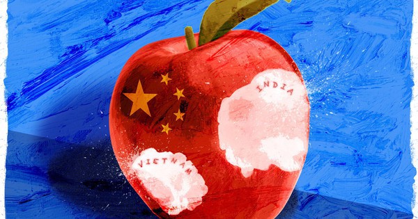 How does Vietnam own an “apple piece” in Apple’s global supply chain?