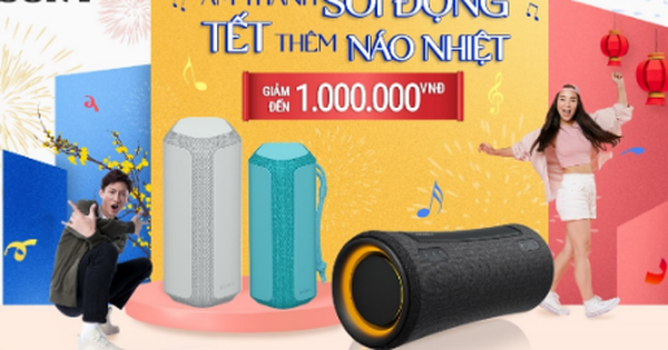 Celebrate Tet with great promotions for Sony speakers and headphones