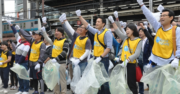 Japan is about to host the World Garbage Picking Championship, making a whole cartoon to promote the tournament