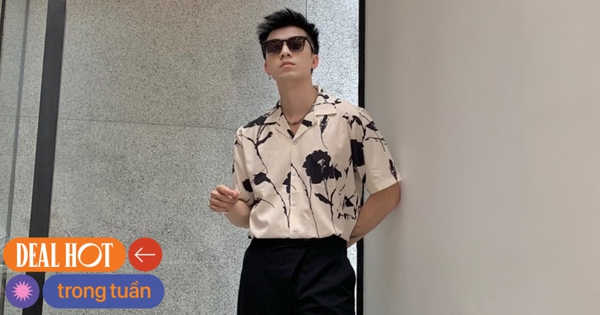 5 models of cool men’s clothing for the summer, selling strongly up to 61% mid-month on LazLook