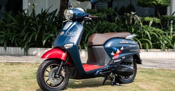 Ảnh thực tế Honda Giorno+ bản Disney về Việt Nam: Giá khó dưới 100