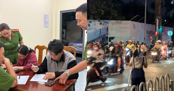 Công an làm việc với 2 TikToker dàn dựng
