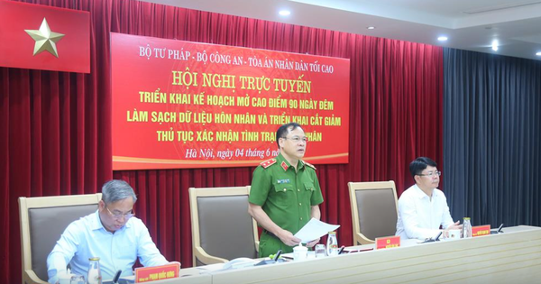 Cao điểm 90 ngày đêm làm sạch dữ liệu, thí điểm hiển thị 'xác nhận tình trạng hôn nhân' trên VNeID