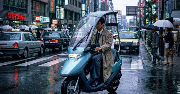 View - Honda Cabina: siêu phẩm xe tay ga có mái che và gạt nước thập niên 90 thách thức mọi giới hạn vật lý