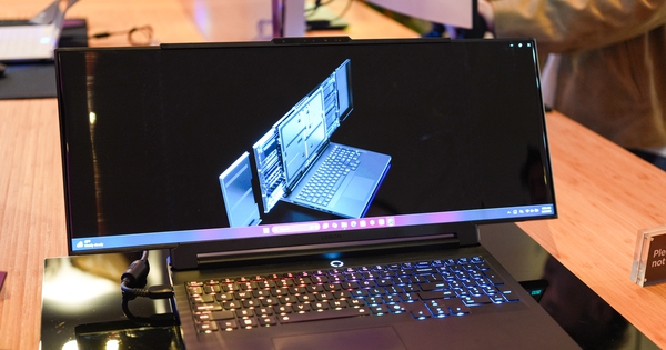 View - Mục sở thị Lenovo Legion Pro Rollable: Laptop gaming với màn hình cuộn, có thể mở rộng được từ 16 tới 24 inch