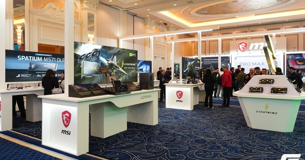 View - Điểm mặt loạt linh kiện PC mới của MSI tại CES 2026: Nguồn tích hợp bảo vệ GPU, tản nhiệt màn hình cong và thùng máy "khoe" nội thất