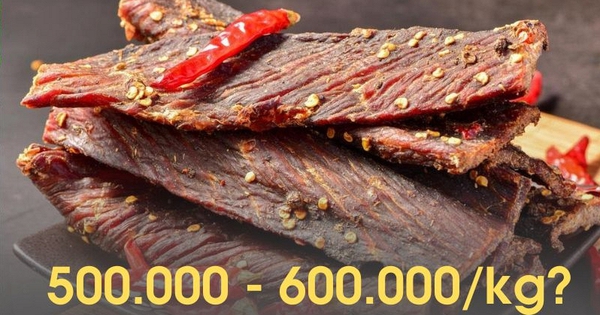 Cảnh báo bò khô giá rẻ 500.000-600.000 đồng/kg: Nghịch lý giá thành và mối nguy sức khỏe