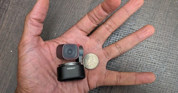 Obsbot Tiny 3: Camera AI siêu nhỏ thách thức camera MacBook