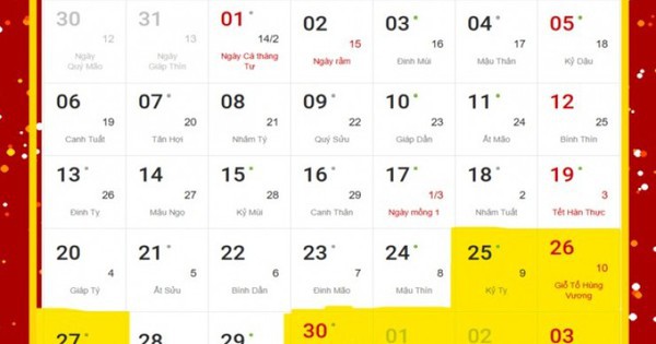 Người dùng Internet rục rịch tìm kiếm lịch nghỉ Giỗ Tổ Hùng Vương 2026