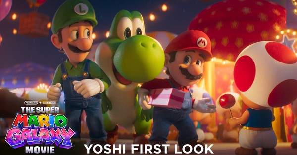 View - Bom tấn Super Mario Thiên Hà chốt lịch chiếu sớm tại Việt Nam, lộ diện bạn đồng hành khủng long Yoshi