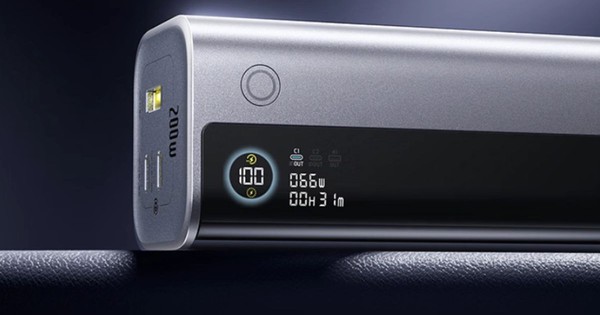 Baseus ra mắt pin sạc dự phòng EnerGeek GR11 25.000mAh, công suất 200W