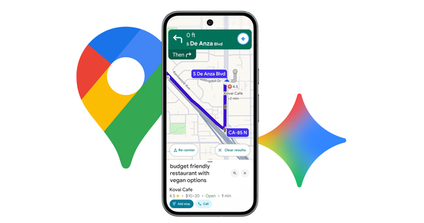 Google Maps biến hóa với Gemini: Bản đồ 'hiểu chuyện' và điều hướng 3D sống động