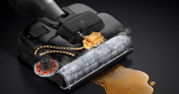 Xiaomi Mijia Wireless Floor Scrubber 5 Max: Máy lau sàn phun hơi nước 160°C, lực hút 28.000Pa