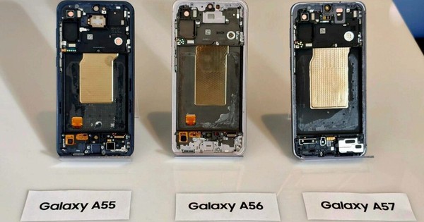 Galaxy A57 lộ diện: Buồng hơi tản nhiệt lớn hơn, giá bán tại Thái Lan cao hơn A56