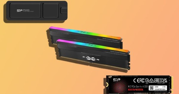 Combo Silicon Power: SSD 4TB, RAM DDR5 64GB và SSD di động 1TB với giá gần 27 triệu đồng