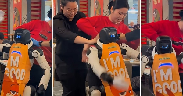 Robot 'nổi loạn' đập phá nhà hàng Mỹ, nhân viên vất vả khống chế giữa đám đông hoảng loạn