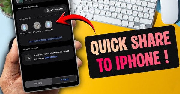 Galaxy S26 Sắp Có Thể AirDrop Với iPhone, iPad Chỉ Sau Bản Cập Nhật Phần Mềm