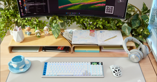 Corsair Ra Mắt Bàn Phím Gaming VANGUARD AIR 99 WIRELESS Siêu Mỏng 18 mm Tích Hợp Stream Deck