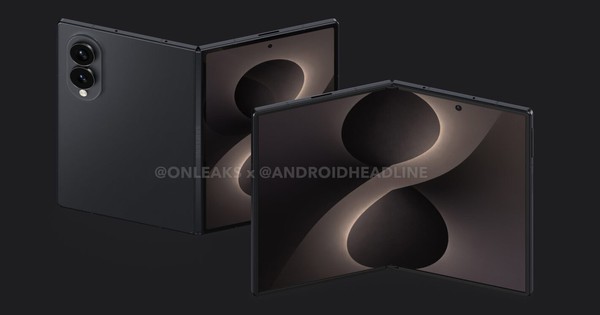 Galaxy Z Fold 8 Wide lộ diện: Thiết kế squat lạ mắt, đối đầu iPhone Fold