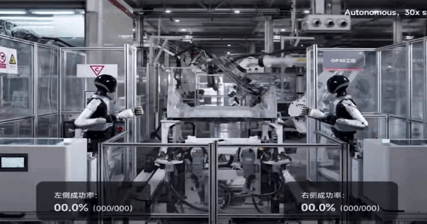Lần đầu tiên trong lịch sử: Robot hình người Xiaomi tự lắp ráp ô tô điện, tỷ lệ thành công 90,2%