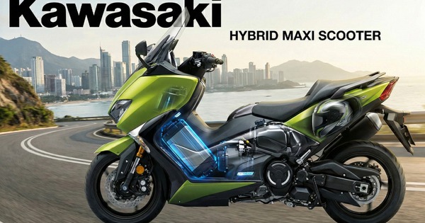 Lộ diện bằng sáng chế xe tay ga Hybrid của Kawasaki: Tham vọng tái định nghĩa Maxi Scooter?