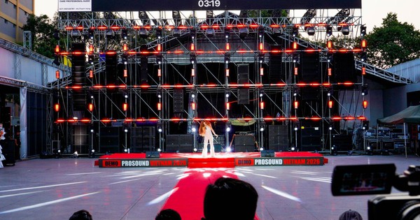 PVSOUND Gây Ấn Tượng Tại Triển Lãm Âm Thanh & Ánh Sáng 2026 Với Hệ Thống Loa Array Và Cục Đẩy Công Suất
