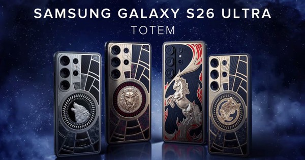 Caviar ra mắt Galaxy S26 Ultra Totem: dát vàng 24K, carbon rèn, giá cao nhất gần 300 triệu đồng